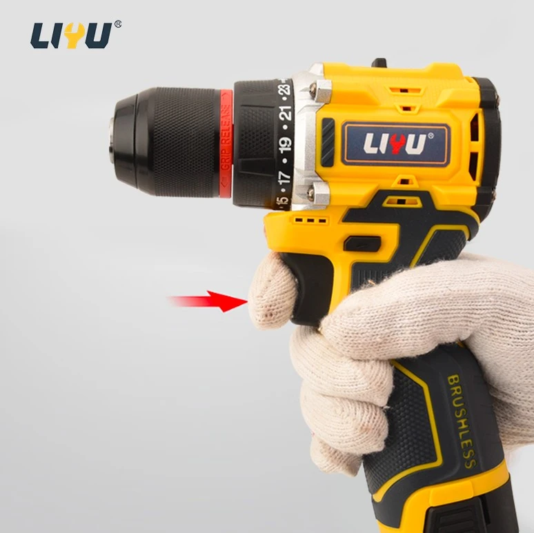 16.8V Lithium Brushless Electric Drill factory