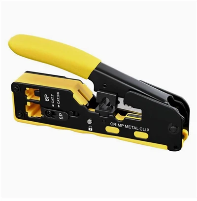 Cat7 Pass-Thru Network Crimp Tool