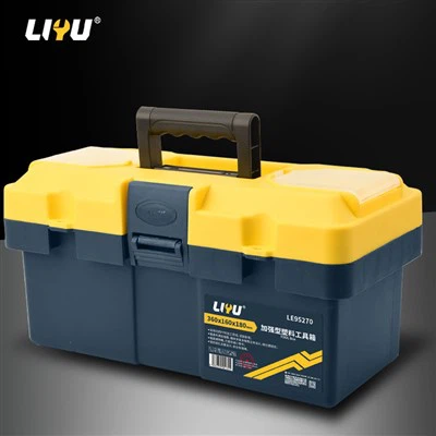 Vyztužený box na nářadí Prázdný box Plastový úložný box Multifunkční úložný box na hardware pro domácnost