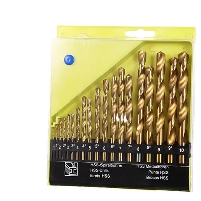 SADA SKRUTOVÝCH VRTÁKŮ HSS 1-10MM /19KS