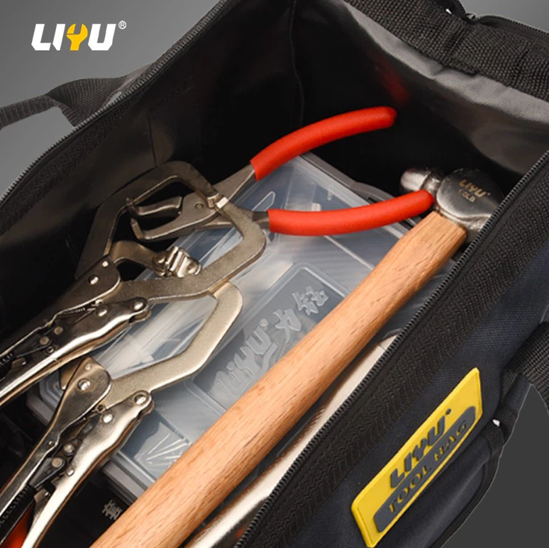 Tool Bag Electrical Maintenance Storage Bag Large Capacity Tool Bag Portable Portable Oxford Cloth Bag 16-inch high quality